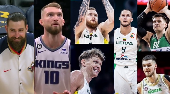 Sudarytas Lietuvos krepšininkų reitingas: NBA bokštai - sąrašo viršūnėje