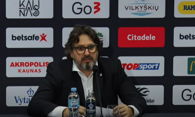 A. Trinchieri: „Žaidėme gerai gynyboje ir užsitikrinome pelnytą pergalę“