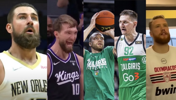 Daugiausiai uždirbantys Lietuvos krepšininkai: NBA lietuviai ir du „Žalgirio“ žaidėjai