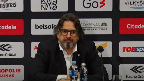 A. Trinchieri: „Sunku išlaikyti koncentraciją, kai pirmauji 40 taškų“