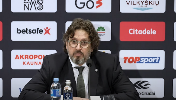 A. Trinchieri: „Patiko, kaip D. Riversas reagavo po praėjusių rungtynių“
