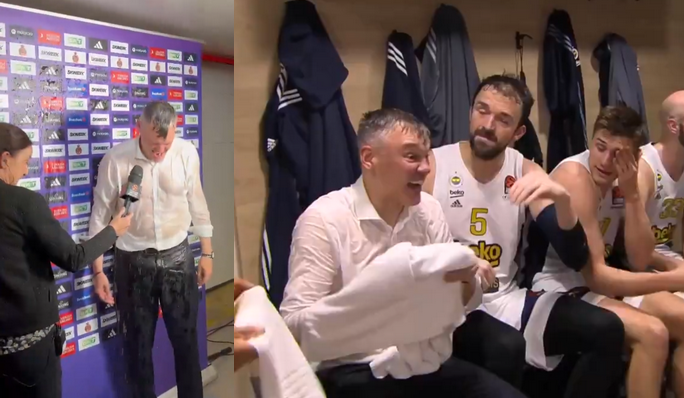 „Fenerbahče“ ekipos euforija: pergalingos emocijos po mačo (VIDEO)