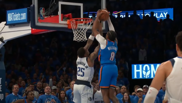 Gražiausias NBA nakties epizodas - efektinga „Thunder“ ataka (VIDEO)