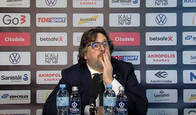 A. Trinchieri: „Atkrintamąsias turi pradėti vienu lygiu, o užbaigti – visai kitu“