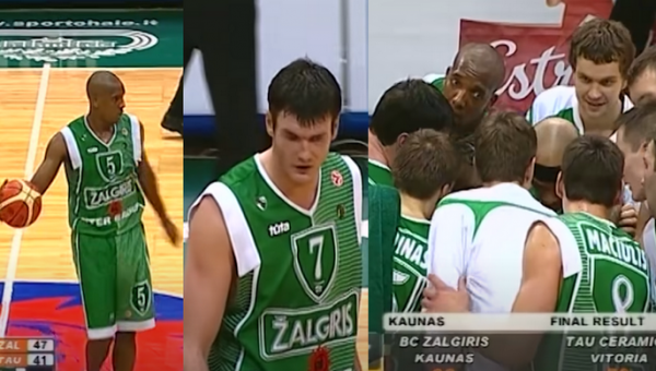 Atgal į praeitį: „Žalgiris“ prieš Prigioni, Scolos ir Splitterio vedama „Tau Ceramica“ (VIDEO)