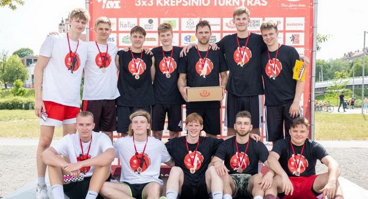 „SKM Vilniaus duonos“ 3x3 turnyre“ – ir LKL žaidėjų triumfas