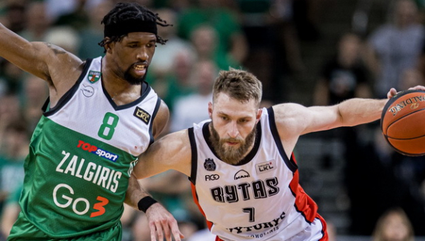 Pratęsime čempionus nukovęs „Rytas“ žengė pirmąjį žingsnį link titulo