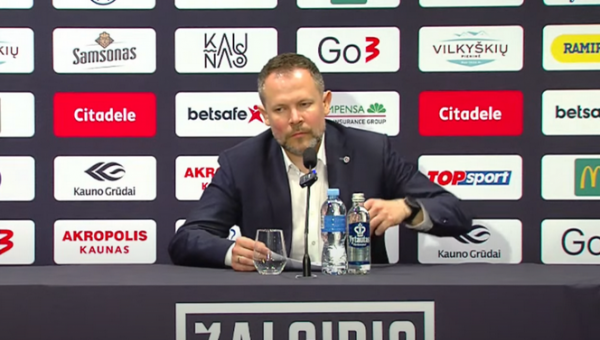 G. Žibėnas: „Neturiu jokių priekaištų savo žaidėjams“