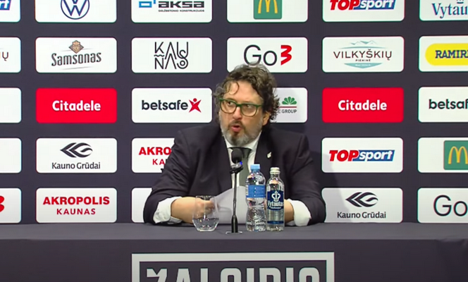 A. Trinchieri: „Rytas“ dabar yra serijos favoritas“ (VIDEO)
