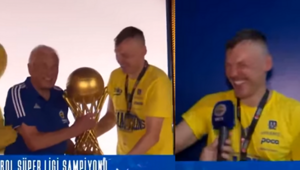 Š. Jasikevičius po triumfo: „Esame čempionai ir turime tuo būti patenkinti“