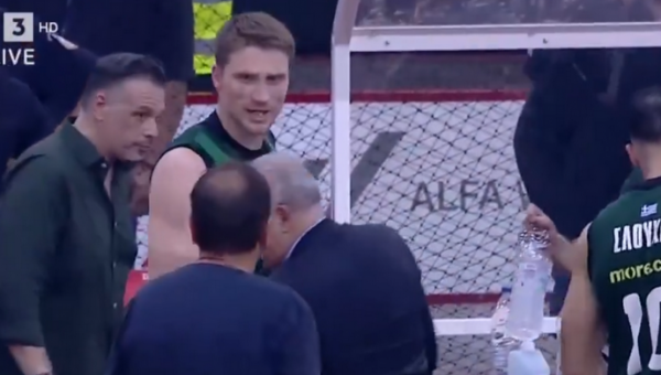 Priekaištų iš E. Atamano sulaukęs M. Grigonis atsikirto treneriui (VIDEO)