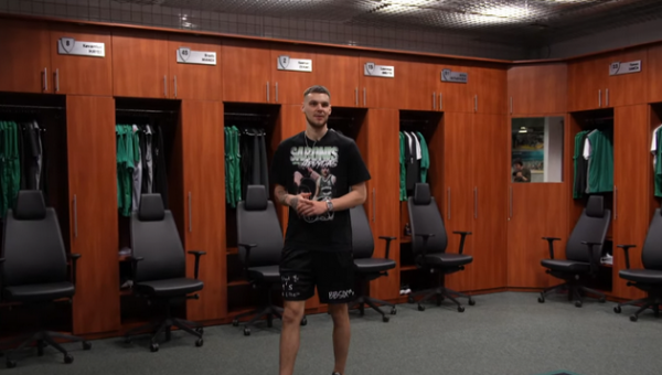 D. Sirvydžio turas po „Žalgirio“ areną – malonūs lankai, treniruoklių salė ir „baudų“ lenta