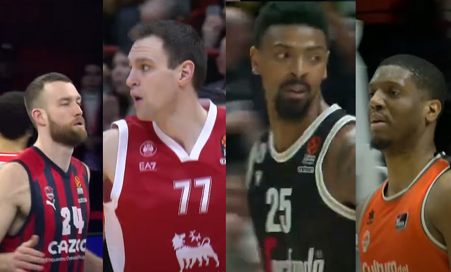 TOP 10 laisvųjų agentų Eurolygoje sunkiųjų krašto puolėjų grandyje