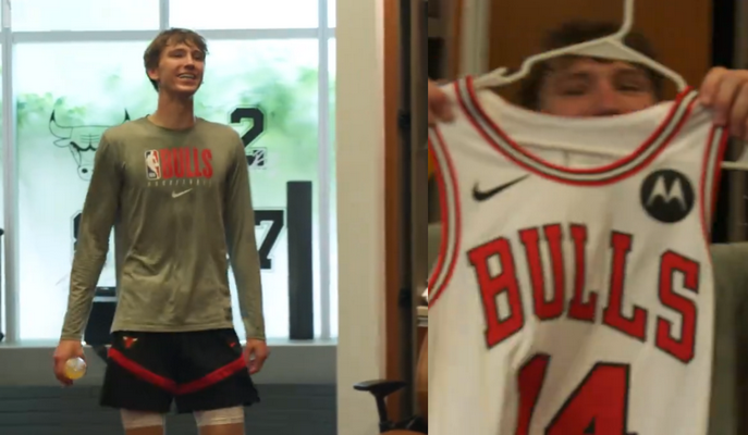 M. Buzelis gavo naują pravardę (Išbandė „Bulls“ arenos lankus)