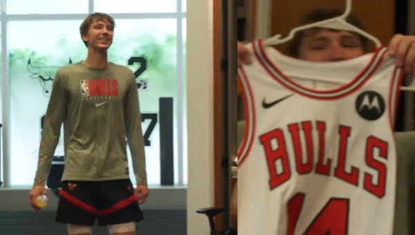 M. Buzelis gavo naują pravardę (Išbandė „Bulls“ arenos lankus)