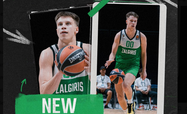 „Žalgiris“ susiejo ateitį su sparčiai tobulėjančiu 17-mečiu kauniečiu