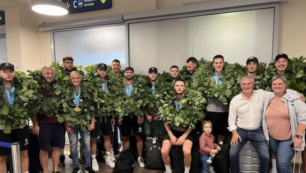 Europos čempionams – ąžuolo vainikai ir LSKL prezidento dėmesys