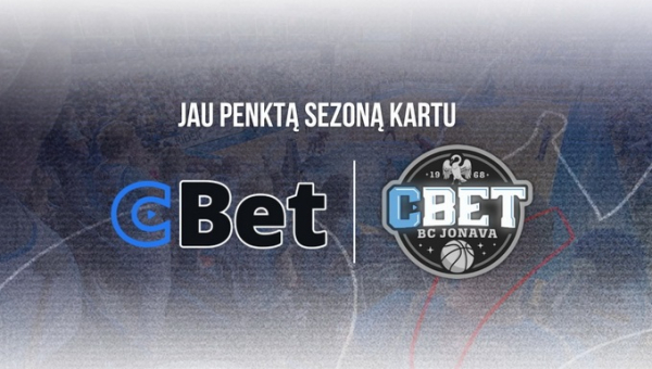 Penktą sezoną kartu: Jonavos krepšinio klubas ir ,,CBet“ tęsia bendradarbiavimą