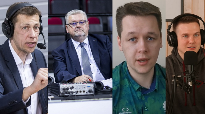 Balsuok ir rink geriausią: kuris krepšinio komentatorius jums patinka labiausiai?