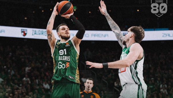 „Žalgiris“ ant menčių paguldė „Panathinaikos“ ekipą 
