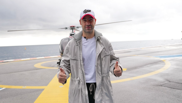 V. Spanoulis į Monaką atskrido sraigtasparniu (FOTO)