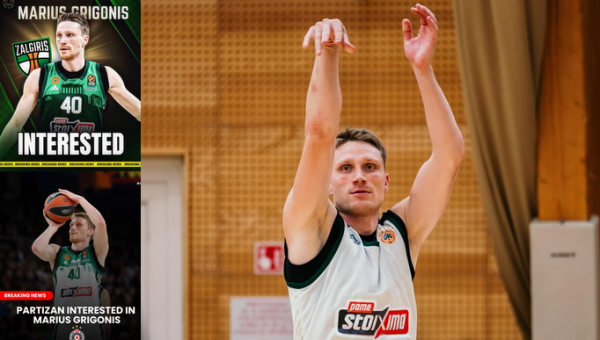 „Žalgiris“ turi konkurentą dėl M. Grigonio: dar viena ekipa išreiškė norą matyti gynėją