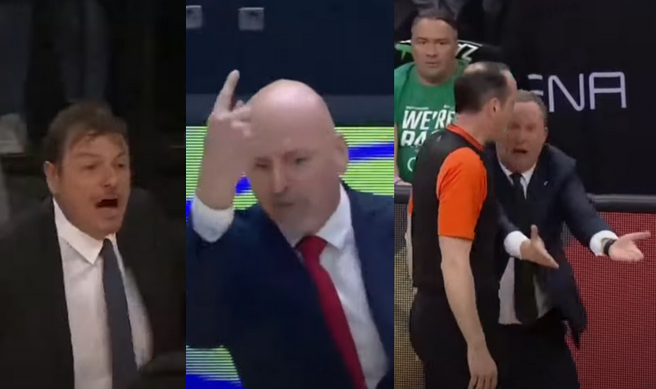Pamatykite: Eurolygos trenerių emocijos (VIDEO)