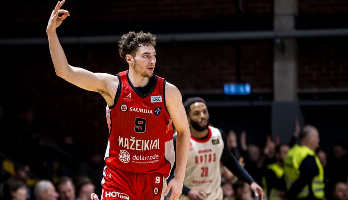 Lapkričio MVP titulą iškovojęs K. Bruhnke: „Noriu pasiekti atkrintamąsias“