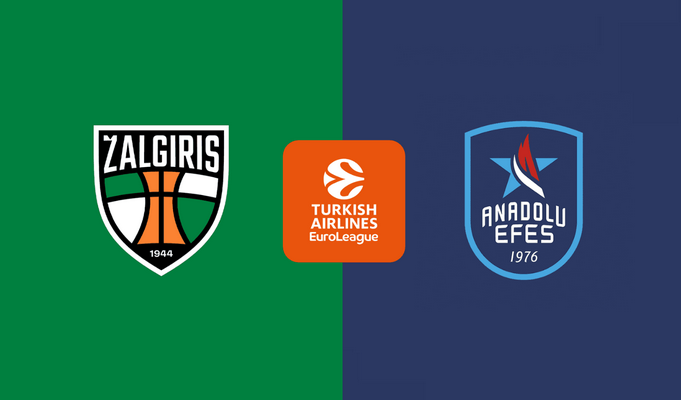 Eurolygos rungtynės Kaune: „Žalgiris“ - „Anadolu Efes“ (GYVAI)