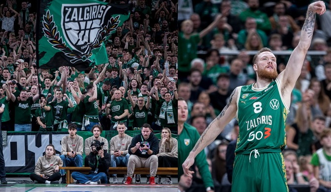 „Žalgirio“ fanai po pergalės: „Nustebino Brazdeikis. Smagu už jį“