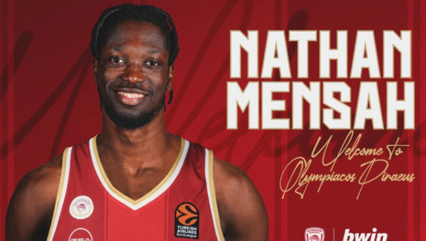 „Olympiacos“ rado naujoką: gretas papildė N. Mensah