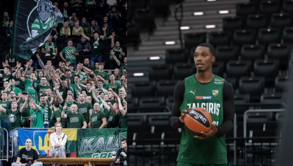 „Žalgirio“ fanai liaupsino L. Walkerį: „Jis yra žmogus iš kitos planetos“