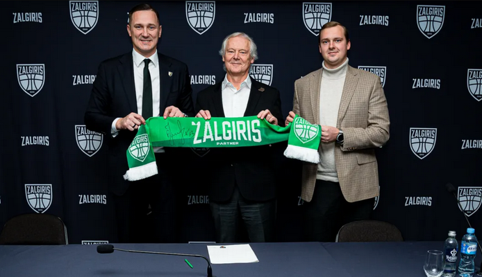„Žalgiris“ pristatė naują partnerį – Danijos bendrovę