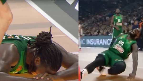 Šokas Atėnuose: M. Lessortas patyrė šiurpią traumą (VIDEO)
