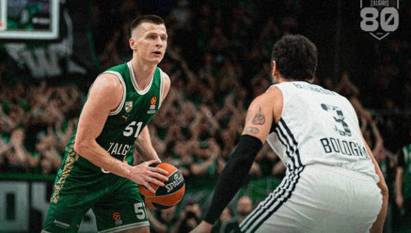„Žalgiris“ grįžo į pergalių kelią: Kaune pranoko „Virtus“