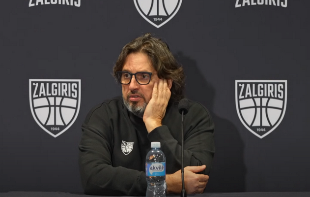 A. Trinchieri: „Krepšinio prasme tai yra sudėtingiausias sezonas mano karjeroje“