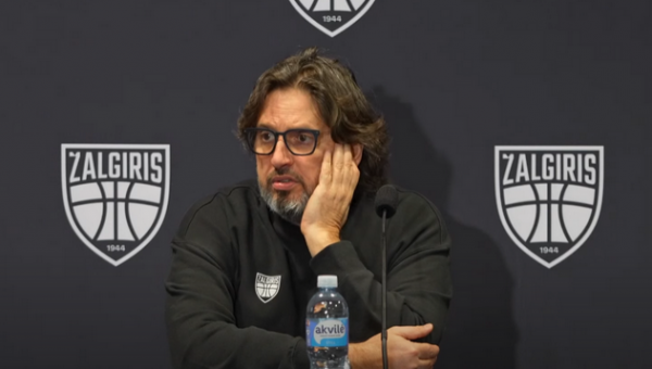 A. Trinchieri: „Krepšinio prasme tai yra sudėtingiausias sezonas mano karjeroje“