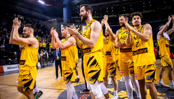 M. Kuzminskas nerungtyniavo, o AEK ir toliau nepralaimi „Top 16“ etape