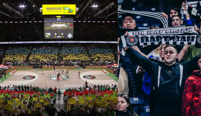 Serbijos žiniasklaida ir „Partizan“ fanai šaipėsi iš „Žalgirio“ sirgalių