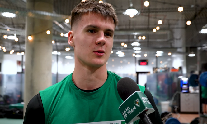 K. Kublickas NCAA rungtyniaus kartu su Brazdeikiu jaunesniuoju ir dar vienu lietuviu