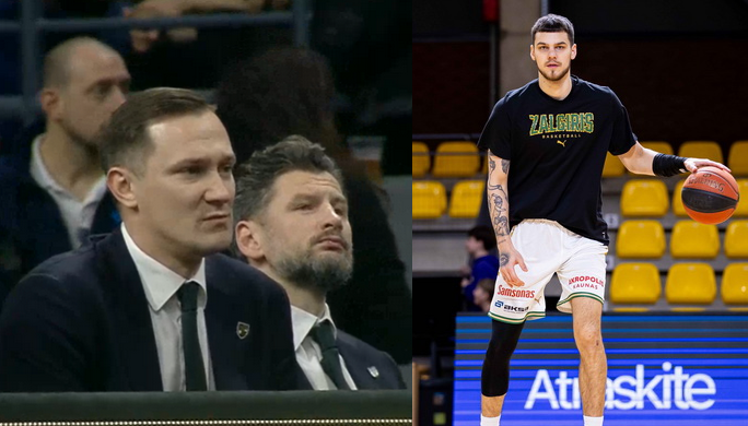 D. Sirvydis po sezono gali palikti „Žalgirį“