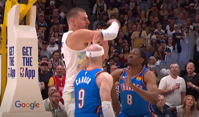Gražiausias NBA nakties epizodas - N. Jokičiaus efektingas perdavimas (VIDEO)
