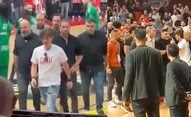 Pamatykite: „Panathinaikos“ savininkas išvarytas dar prieš finalo rungtynes