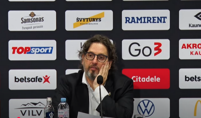 A. Trinchieri: „Turime skirtingus scenarijus finalui“