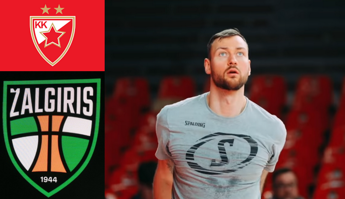 Serbijos spauda: D. Motiejūnas - „Žalgirio“ ir „Crvena Zvezda“ akiratyje