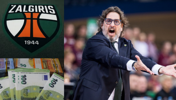 Paaiškėjo, kiek „Žalgiris“ sumokės kompensacijos atleistam A. Trinchieri