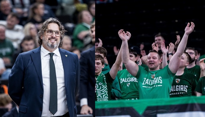 „Žalgirio“ fanai sureagavo į A. Trinchieri atleidimą: „Nuostabios naujienos“