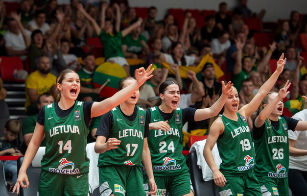 Sėkmingas startas: Lietuvos rinktinė U18 Europos čempionatą pradėjo pergale