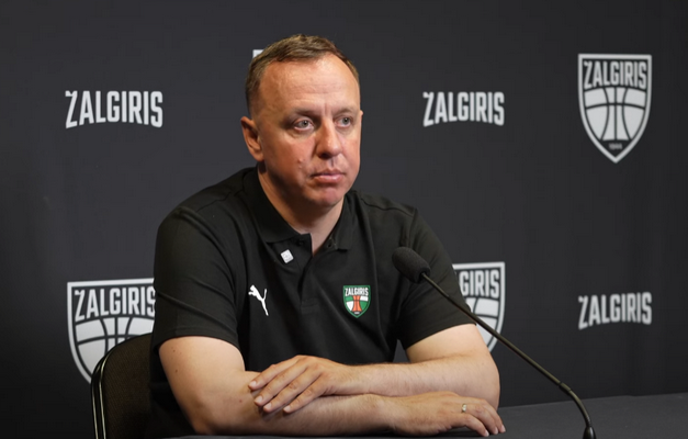 Į „Žalgirį“ sugrįžęs M. Šernius: „Derybos truko dvi sekundes“ (VIDEO)