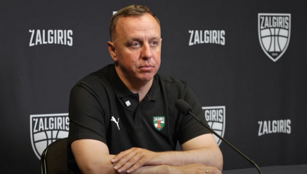 Į „Žalgirį“ sugrįžęs M. Šernius: „Derybos truko dvi sekundes“ (VIDEO)